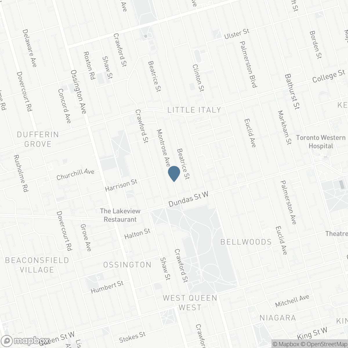 47 MONTROSE AVENUE, Toronto, Ontario M6J 2T6